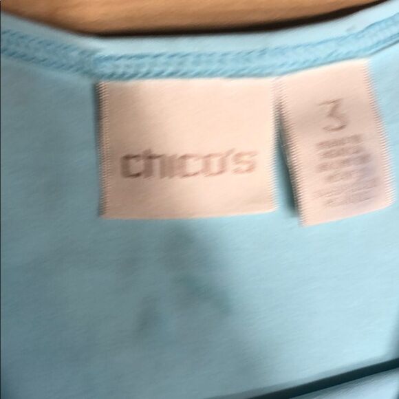 Like new Chico’s sheer blouse with Free Tank! - Picture 6 of 7